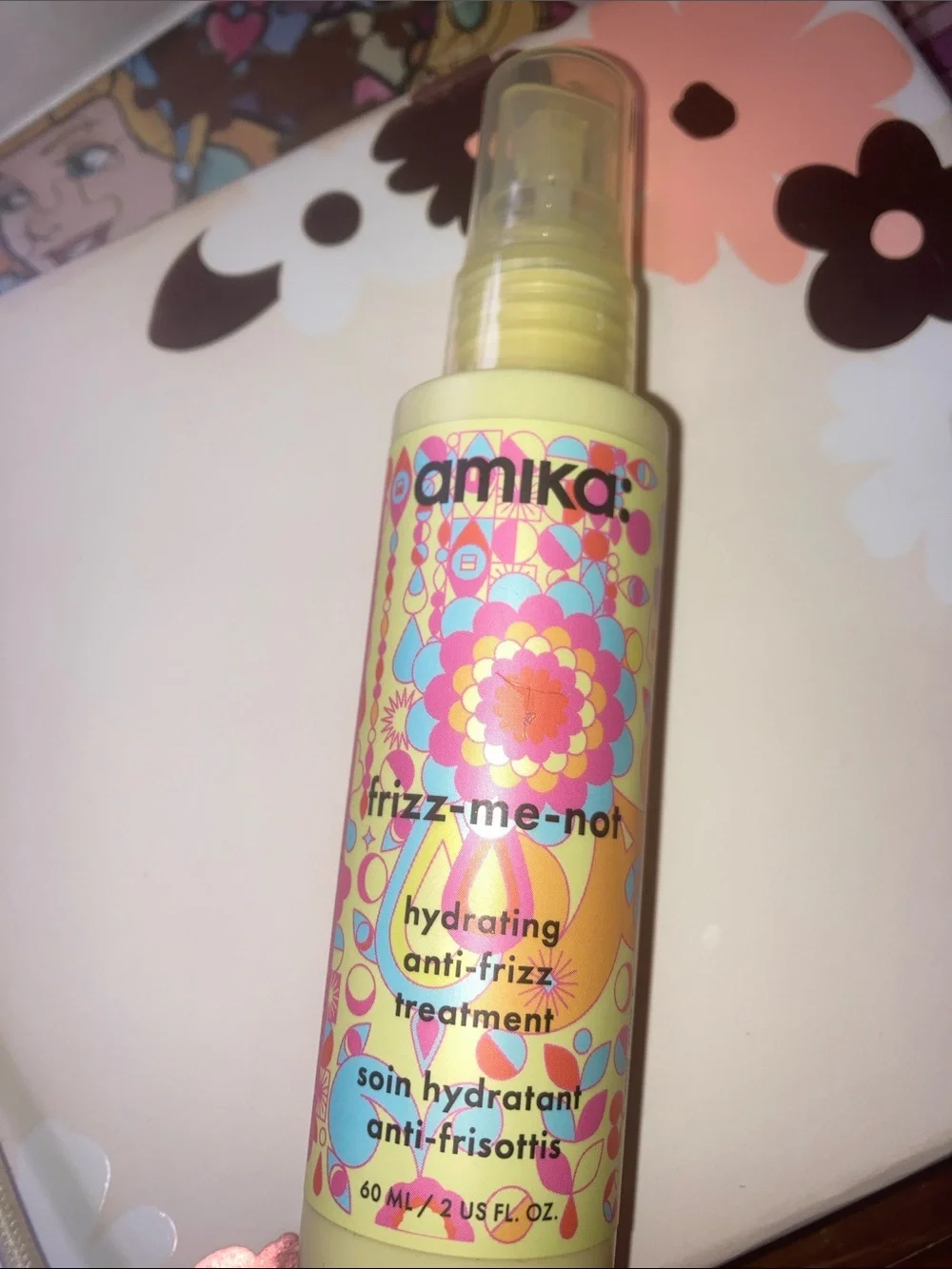 AMIKA frizz-me-not hydrating anti-frizz treatment Travel Size